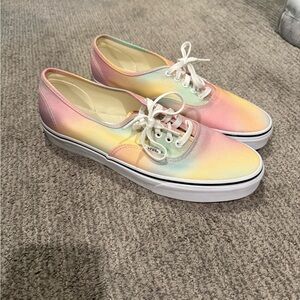 Tie Dye Men’s Low Vans Size 12